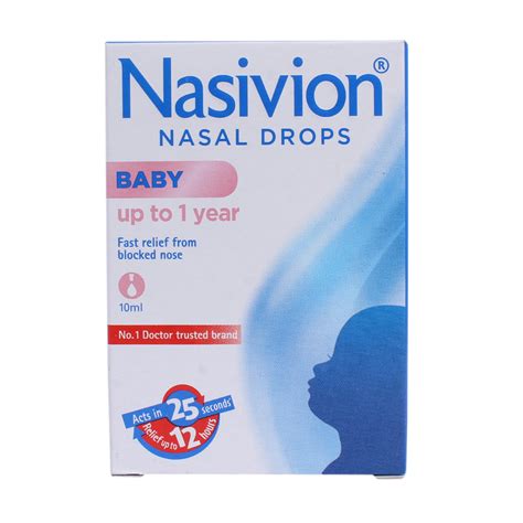 Nasivion Classic Nasal Spray 10 Uses Side Effects Price Dosage