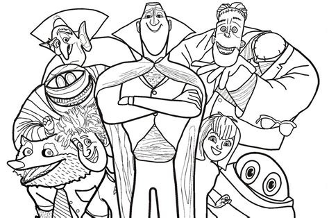Hotel transylvania is an animated film from sony pictures animation. Hotel Transylvania Coloring Pages - Best Coloring Pages ...