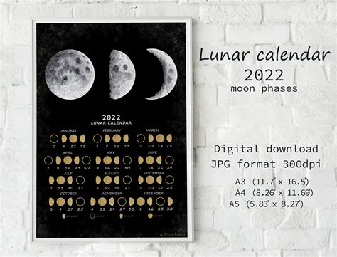 2022 Full Moon Calendar Printable Printable World Holiday