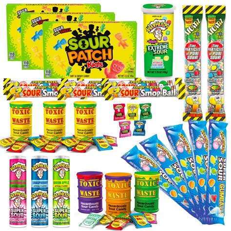 Buy Super Sour Candy Variety T Pack Warheads Spray Sour Patch