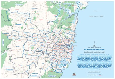 Detailed City Map Sydney Mapsofnet
