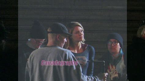 Melissa Benoist Grant Gustin And A Short Cameo By Stephen Amell