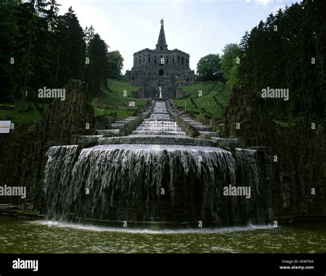 Geography Travel Germany Hesse Kassel Monuments Herkules And