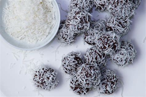 Healthy Cacao Coconut And Date Bliss Balls Recipe