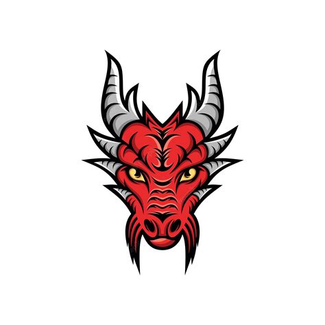 Premium Vector Dragon Mascot Logo Design Vector Template