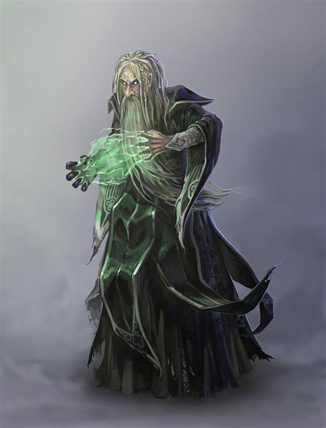 Evil Wizard By Joya Filomena Rpg Character Character Portraits