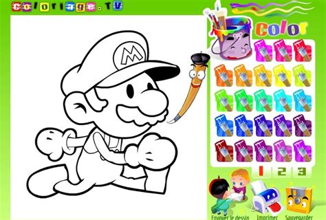 We have chosen the best coloring games which you can play online for free. Super Mario Coloring Game - Super Mario games - Games Loon