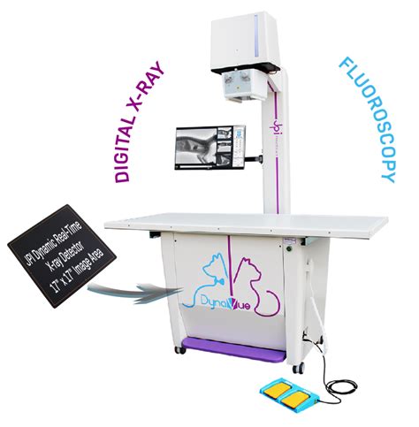 Dynavue Digital Veterinary Fluoroscopy And X Ray System