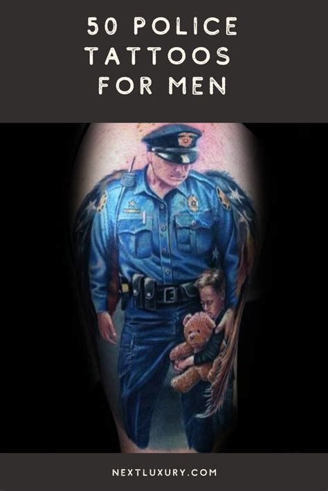 Top 47 Police Tattoo Ideas 2021 Inspiration Guide Police Tattoo Tattoos For Guys Half