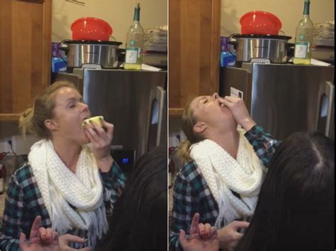 Watch This Woman Impressively Swallow A Whole Stick Of Butter