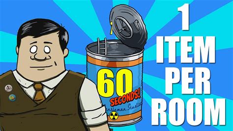 One Item Per Room Challenge 60 Seconds Game Youtube