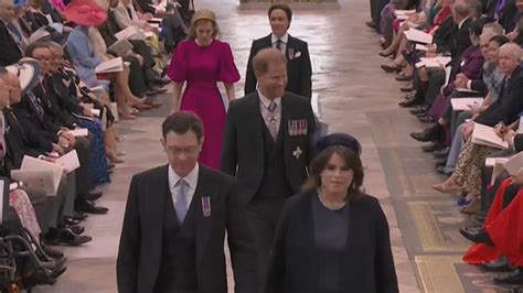 Prince Harry Relegated To The Cheap Seats During King Charles Coronation