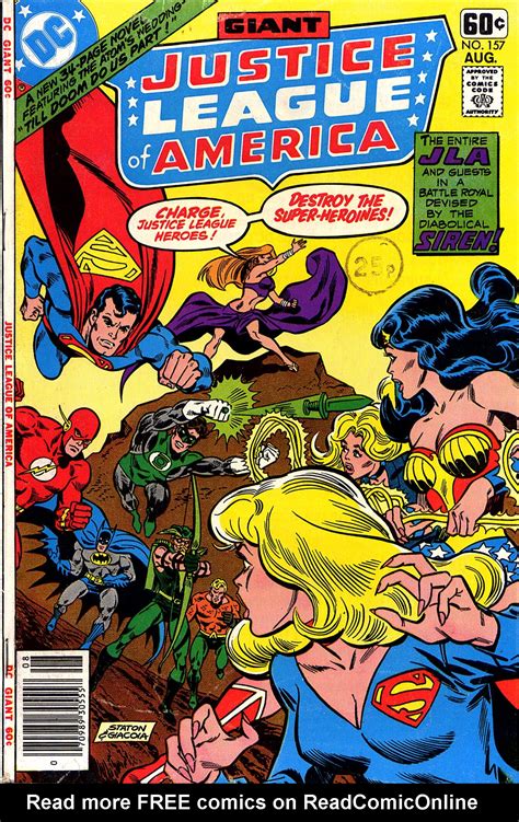 Justice League Of America V1 157 Read All Comics Online For Free