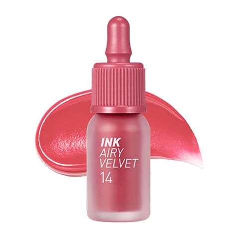 Peripera Ink Airy Velvet 14 Rosy Pink Hikoco