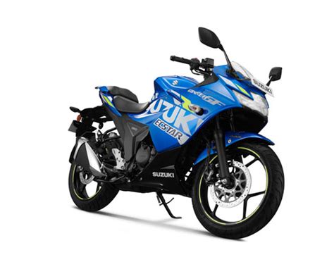 It comes in three colors: Akash Kalita: 2019 Suzuki Gixxer SF Moto GP Edition