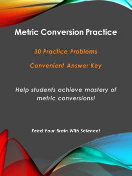 metric conversion practice worksheet key  feed  brain