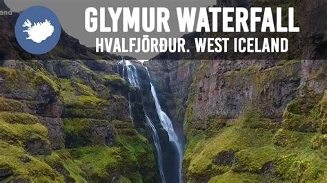 Glymur Secret Waterfall West Iceland Youtube