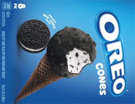 Oreo Ice Cream Cones 8 Ct Kroger
