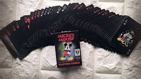 Vintage Mickey Mouse Playing Cards Vanishing Inc Magic Shop