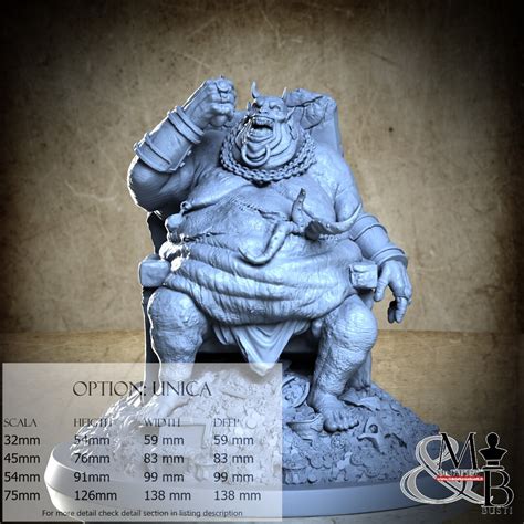 Mammon Princes Of Hell Clay Cyanide Miniature Miniature To Assemble