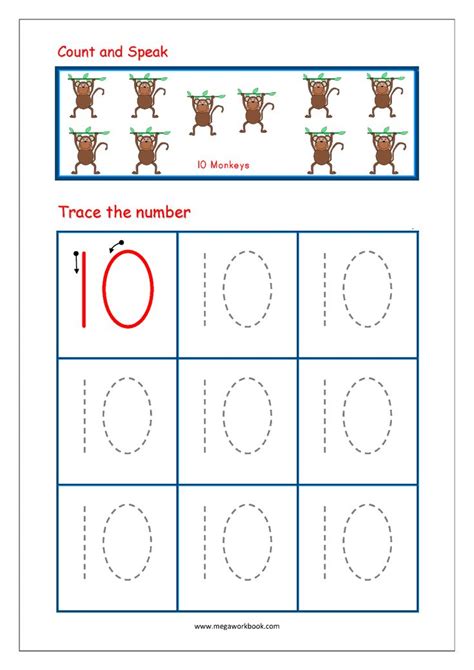 The first zero beyond the dot is tens, then the second zero would be hundredths and the next place. Number Tracing Worksheets - Tracing Numbers 1 to 10 - Writing Numbers 1 to 10 in 2020 | Number ...