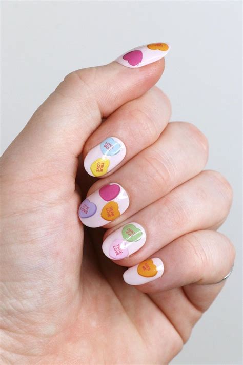 Gloss Conversation Heart Nails Pictures Photos And Images For