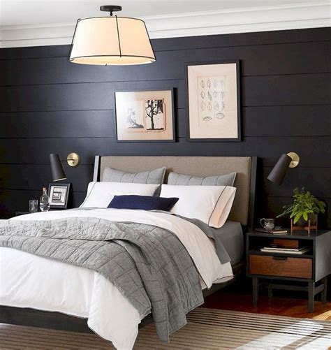 20 Navy Blue Accent Wall Master Bedroom