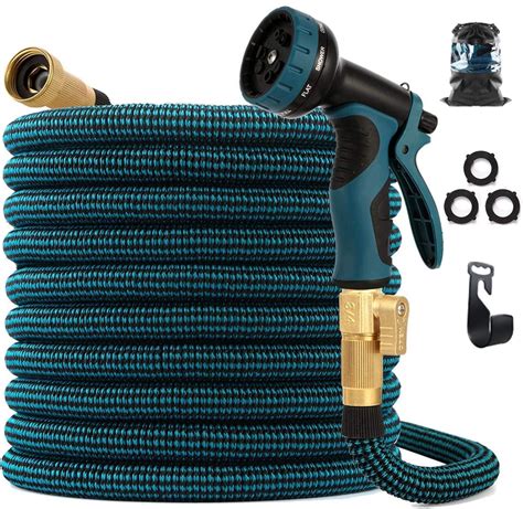 100ft Garden Hose Expandable Water Hose With 10 Function Spray Nozzle