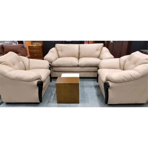 Modern 4 Seater Rexine Sofa Set For Hotel At Rs 30000set In