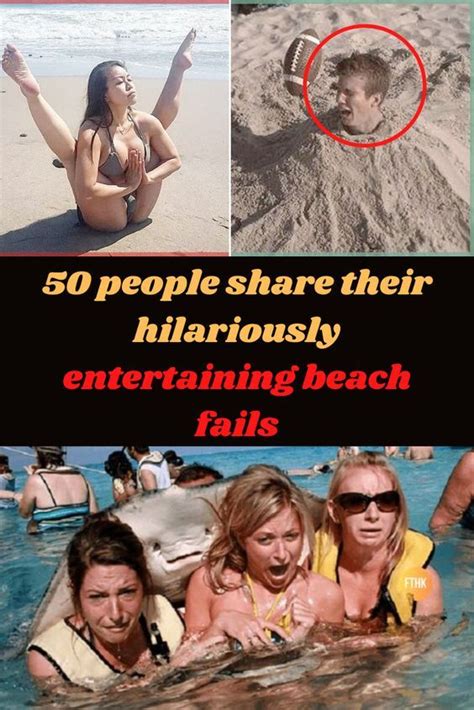 People Share Their Hilarrously Entertaining Beach Falls In The Water