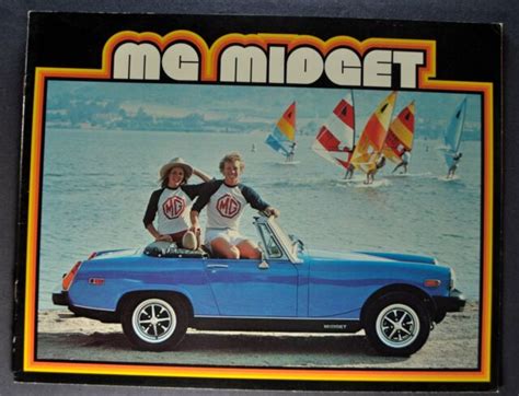 Mg Midget Catalog Sales Brochure Excellent Original Ebay