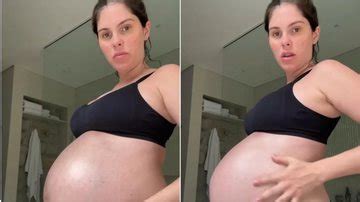 Bárbara Evans impressiona seguidores ao mostrar corpo seis dias pós parto dos gêmeos