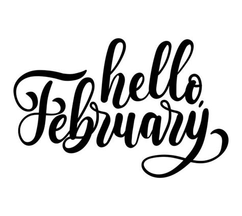 Month Of February Clipart High Resolution