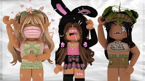 5 Aesthetic Roblox Outfits Itslxse ♡ Youtube