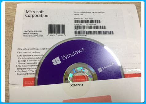 3264 Bit Dvd Windows 10 Pro Pack Microsoft Windows 10 Home 64 Bit