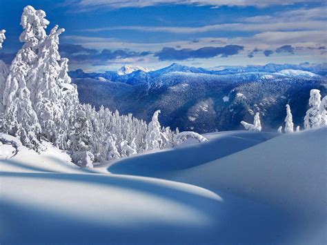 Bavarian Alps Mountain Range In Germany Beautiful Winter