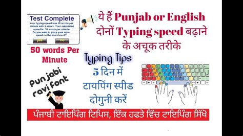How To Increase Your Typing Speed Punjabi Ravi Font Typing Tips