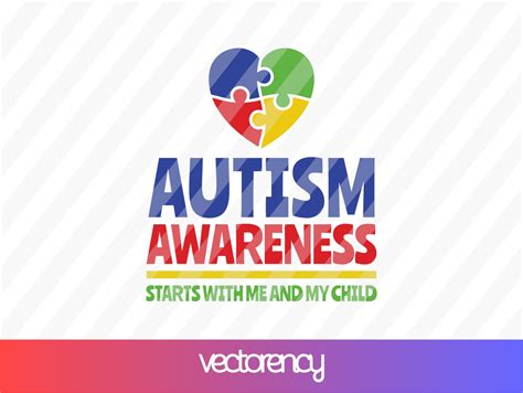Autism Awareness Starts With Me And My Child Svg File