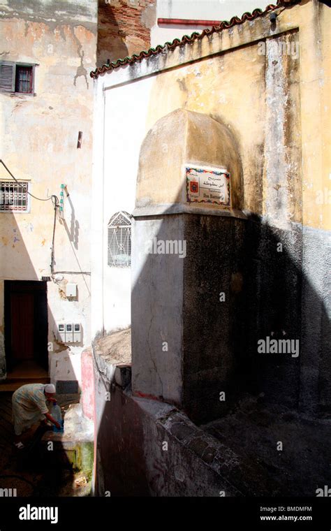 Ibn Battuta Tomb In Tangiers Medina Morocco Arab Traveller Born Stock