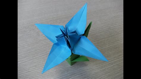 A nice origami envelope for valentine's day complete with a heart! 3D origami - flower - daffodil - how to make - YouTube