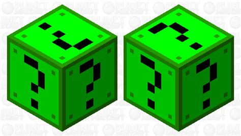 Toxic Lucky Block Minecraft Mob Skin