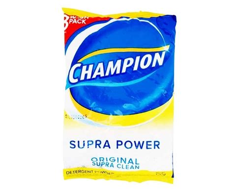 Champion Supra Power Original Supra Clean Detergent Powder 105g