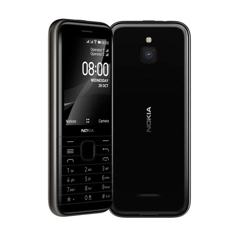 Nokia 8000 4g Dual Sim Czarna Telefony Telefony Klasyczne Telefony