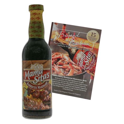 Mama Sitas Barbecue Marinade 350ml With Beyond Barbecue Cookbooklet