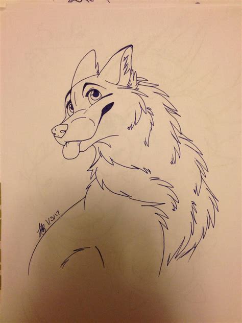 Doggo Lineart By Domino The Derp On Deviantart