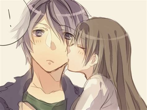 Anime Cheek Kiss Really Fantastic Anime My Favorite In Animation Category