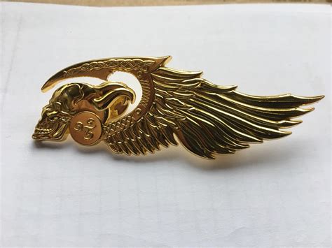 Hells Support 81 Angels Deathhead Pin In 04435 Schkeuditz For €100