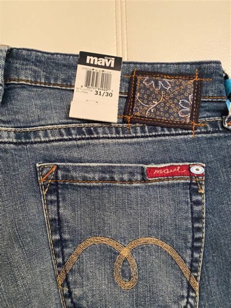 New Mavi Womens Mona Blue Jeans Size 31x30 Ebay