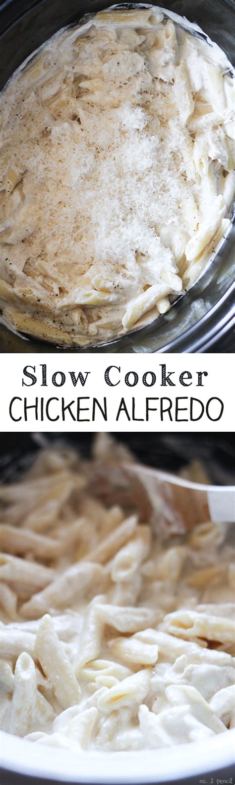 Slow Cooker Chicken Alfredo