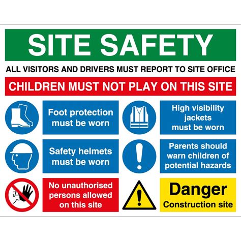 Printable Construction Safety Signs